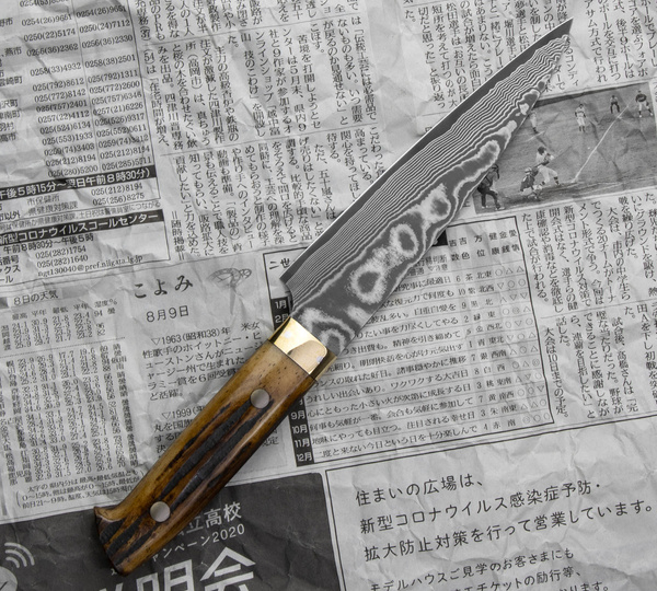 Takeshi Saji YBB Ręcznie kuty nóż uniwersalny 15 cm VG-10