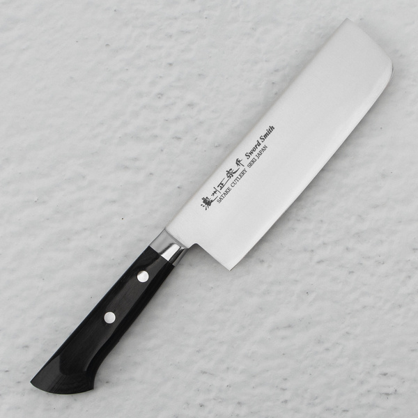 Satake Cutlery Mfg Unique Aogami#2 Nóż Nakiri 16 cm
