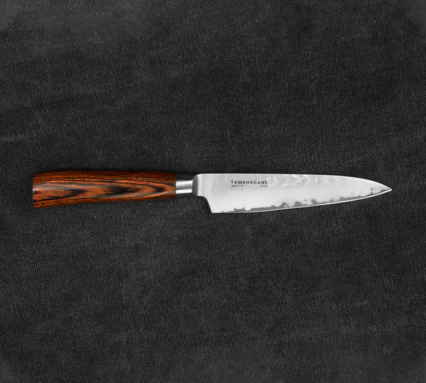 Tamahagane Tsubame Brown VG-5 Nóż uniwersalny 12 cm