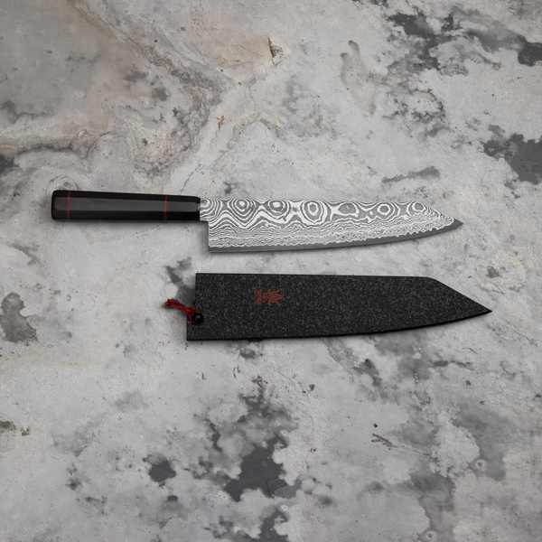 Kanetsune Namishibuki SG-2 Nóż Kiritsuke 21 cm + Saya