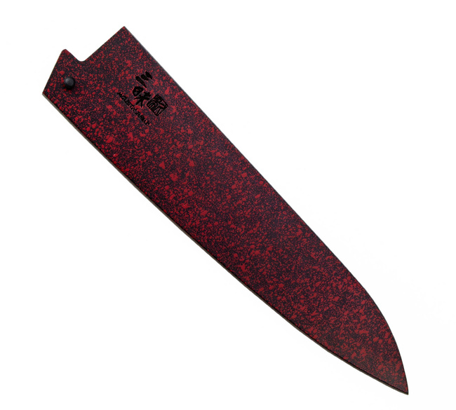 Drewniany pokrowiec "Saya" na nóż Szefa kuchni 21cm