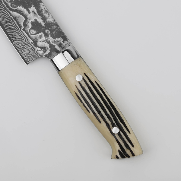 Takeshi Saji WBB R-2 Damascus Nóż Sakimaru 39 cm