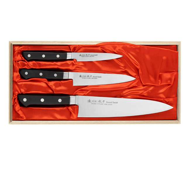 Satake Satoru Zestaw 3 noży kuchennych