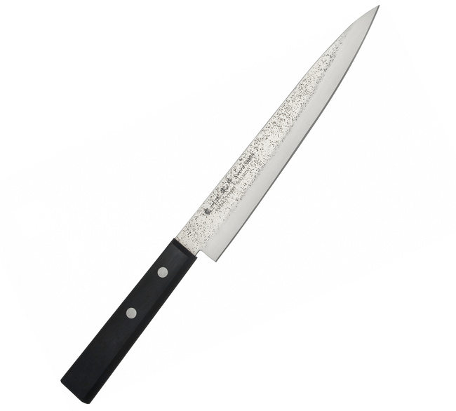 Satake Nashiji Black Pakka Nóż Yanagi-Sashimi 20,5 cm