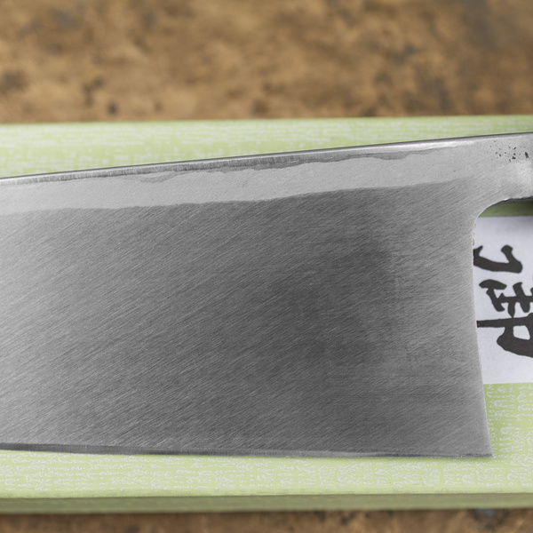 Hideo Kitaoka Shirogami#2 Satin Nóż Deba 18 cm