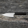 Hideo Kitaoka Shirogami Satin Nóż Deba 12 cm