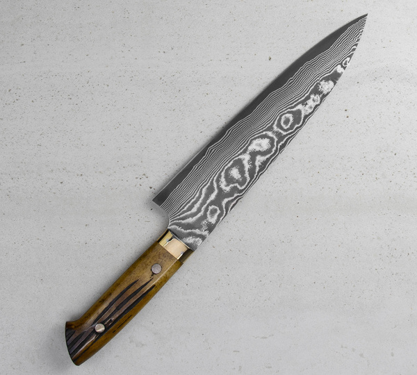 Takeshi Saji YBB Ręcznie kuty nóż Szefa 21 cm VG-10