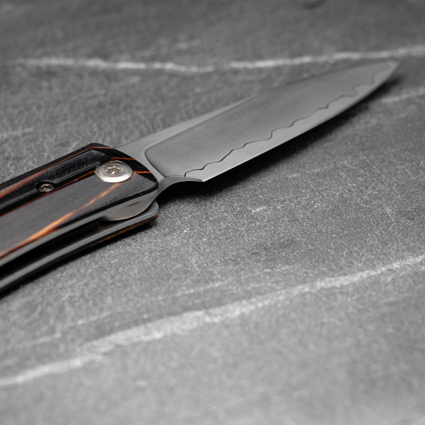 Mcusta Friction Folder Czarno-żółty VG-10 7,5 cm