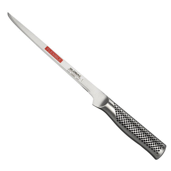 Szwedzki nóż do filetowania, elastyczny 21 cm | Global G-30