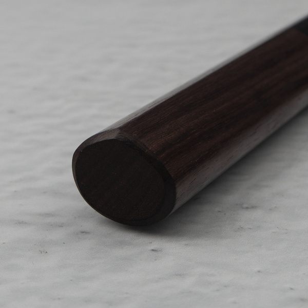 Hideo Kitaoka Shirogami#2 Satin Nóż Mini Deba 21 cm