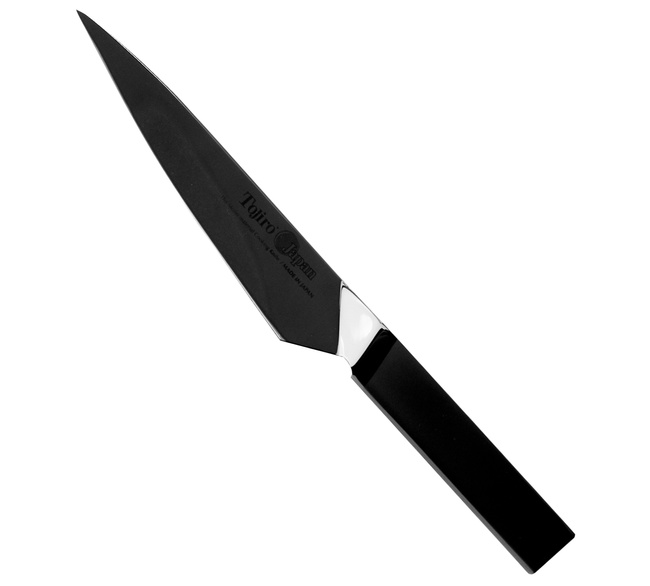 Tojiro Origami Black Polerowany Nóż uniwersalny 13 cm