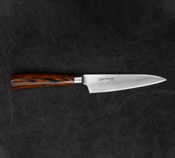 Tamahagane SAN Brown VG-5 Nóż uniwersalny 12 cm