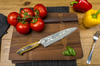 Takeshi Saji YBB Ręcznie kuty nóż Santoku 18 cm VG-10