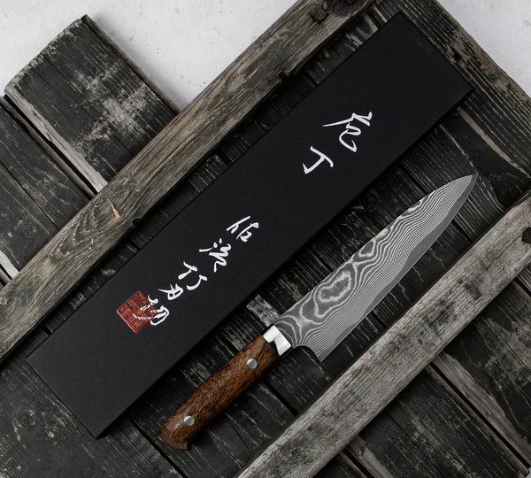 Takeshi Saji IW Ręcznie kuty nóż Szefa 18 cm VG-10