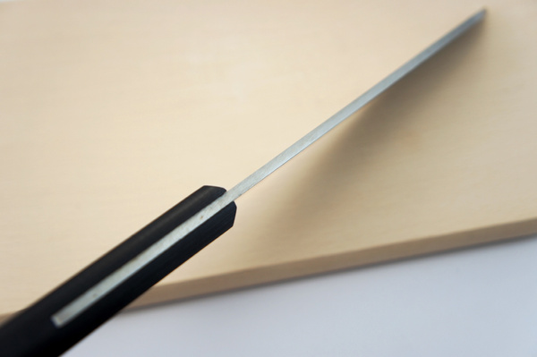 Satake Nashiji Black Pakka Nóż Deba 15,5 cm