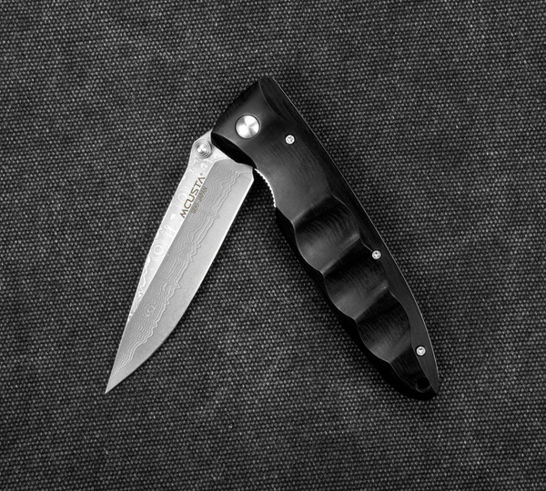 Mcusta Classic Wave Black Pakka Damascus VG-10 8,5 cm