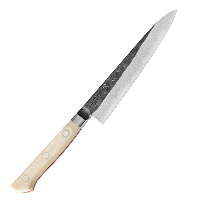 Tojiro Hand Made VG-10 Micarta white, Nóż uniwersalny 15cm
