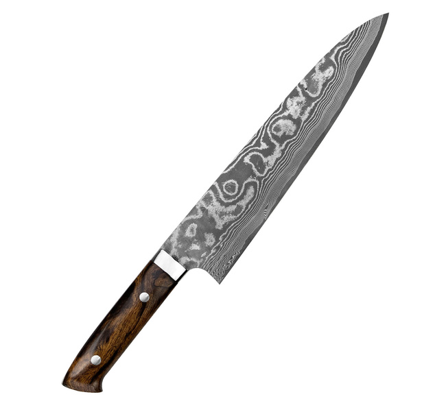 Takeshi Saji IW Ręcznie kuty nóż Szefa 24 cm VG-10