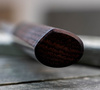 Hideo Kitaoka Shirogami Satin Damascus Nóż Yanagi Sashimi 21 cm