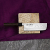 Kanetsune Zen-Bokashi Aogami#2 Nóż Nakiri 16,5 cm