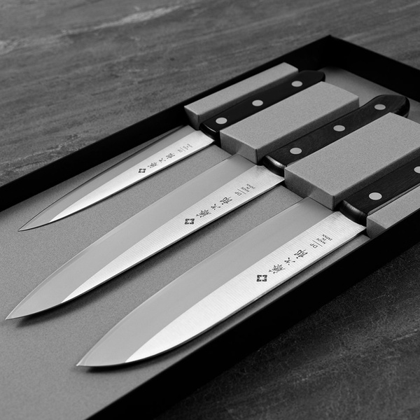 Tojiro DP3 Eco Uniwersalny 13 cm + Santoku 17 cm + Szefa kuchni 18 cm