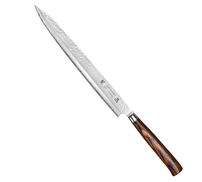 Tamahagane Tsubame Brown VG-5 Nóż Sashimi 27 cm