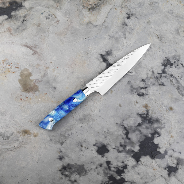 Takeshi Saji STRIX Blue Acrylic Nóż uniwersalny 13 cm