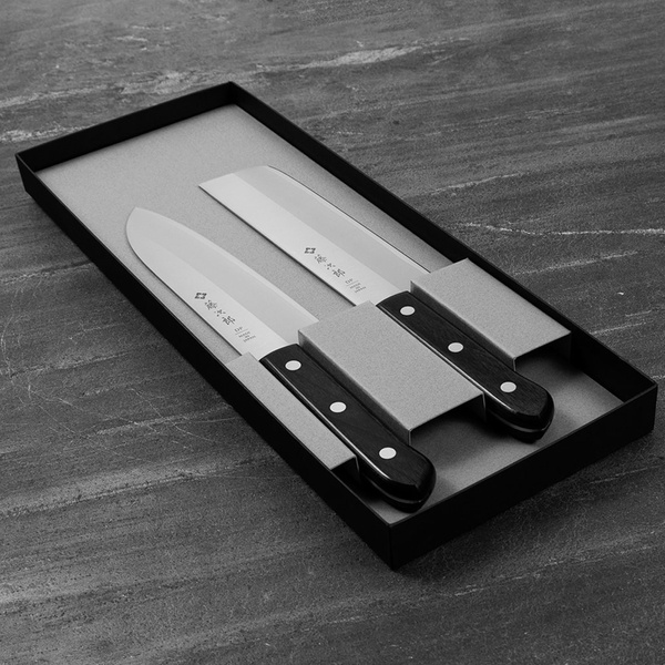 Tojiro DP3 Eco Santoku 17 cm + Nakiri 16,5 cm