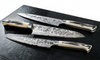Takeshi Saji WBB Ręcznie kuty nóż Santoku 18 cm R-2