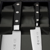 Tojiro DP37 Nóż Santoku 17 cm + Uniwersalny 12 cm