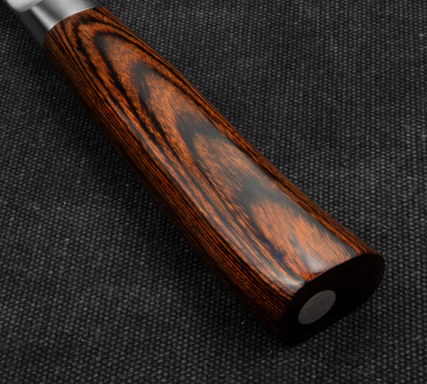 Tamahagane SAN Brown VG-5 Nóż Santoku 17,5 cm