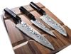 Takeshi Saji EBH Ręcznie kuty nóż Santoku 18 cm VG-10