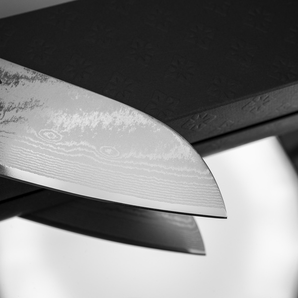 Tojiro Ouran VG-10 Damascus Nóż Santoku 16,5 cm