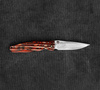 Mcusta Sengoku Red Pakka Damascus VG-10 8,6 cm