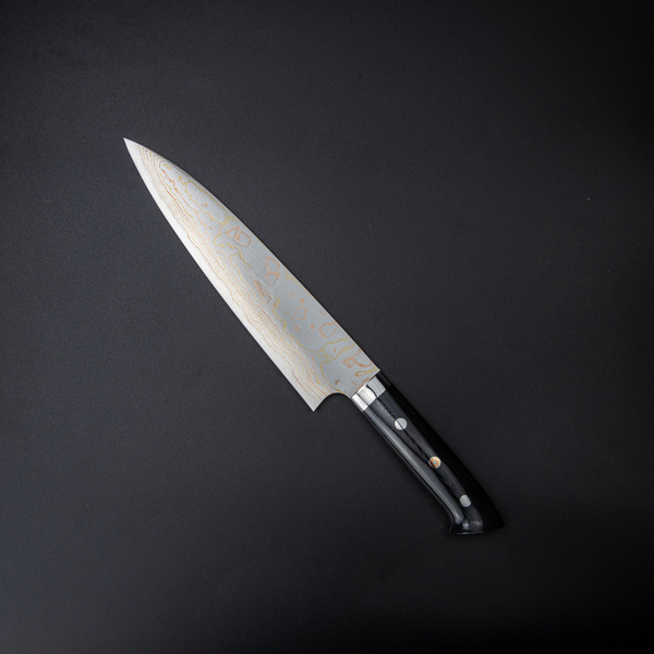 Takeshi Saji Blue Steel Nóż Szefa kuchni ręcznie kuty 21 cm