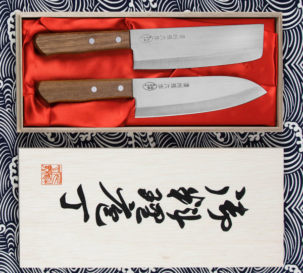 Satake Tomoko Zestaw Santoku + Nakiri