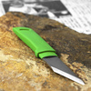 Kanetsune 420J2 Nóż Kiridashi 4 cm Zielony