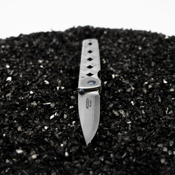 Mcusta Shinra Katana VG-10 Damascus 7 cm