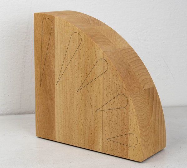 Bisbell Bukowy Blok Premium magnetyczny 21 cm