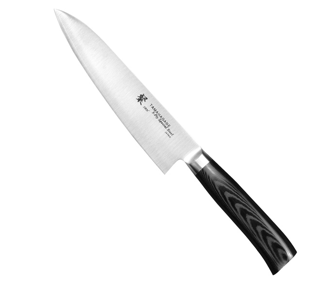 Tamahagane SAN Black VG-5 Nóż Szefa 18 cm