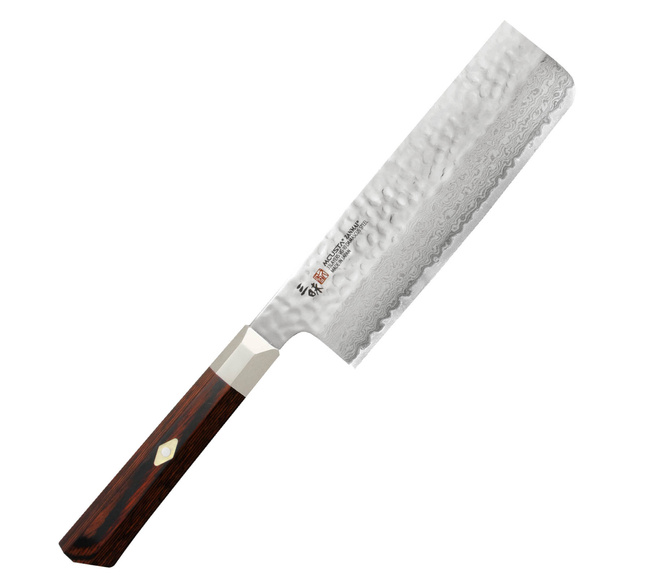Mcusta Zanmai VG-10 Supreme Hammered Nóż Nakiri 16,5 cm