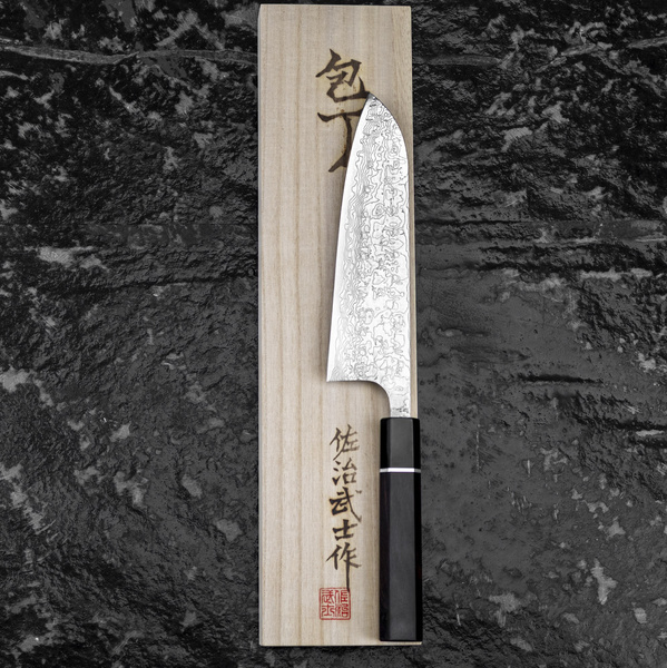 Takeshi Saji ME R-2 Diamond Nóż Santoku 18 cm