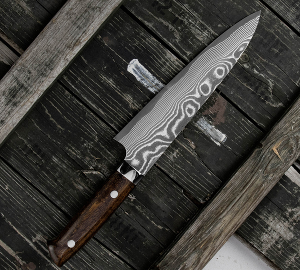 Takeshi Saji IW Ręcznie kuty nóż Szefa 18 cm VG-10
