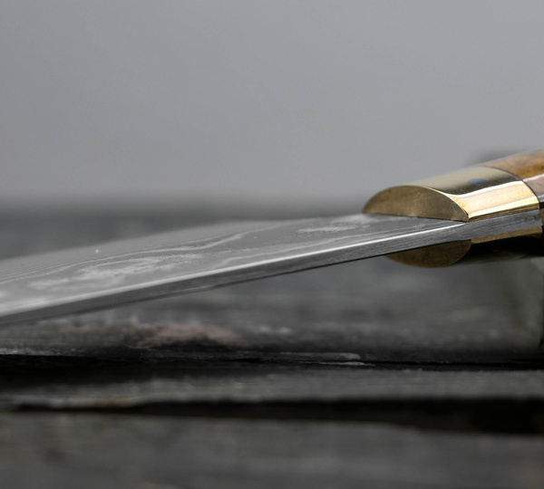 Takeshi Saji YBB Ręcznie kuty nóż Bunka 17 cm VG-10