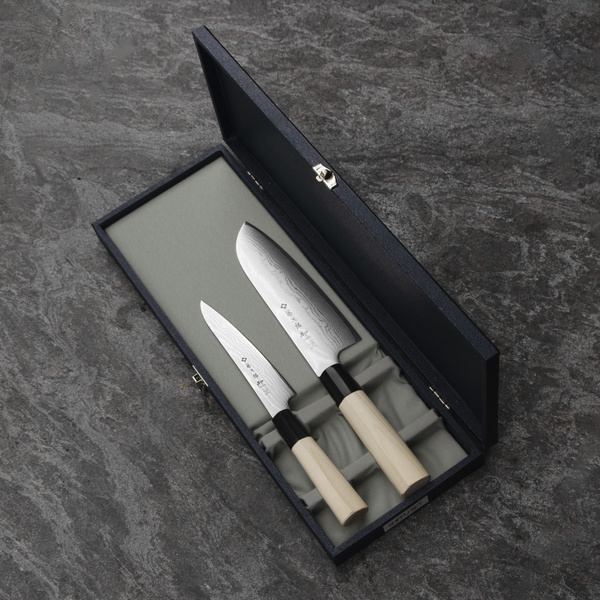 Tojiro Shippu Zestaw Uniwersalny 13 cm + Santoku 16,5 cm