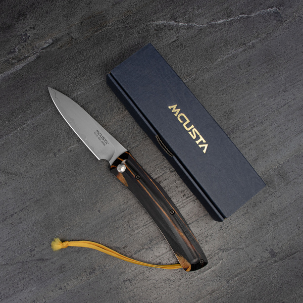 Mcusta Friction Folder Czarno-żółty VG-10 7,5 cm