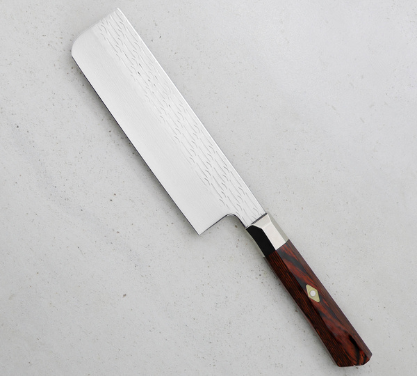 Mcusta Zanmai VG-10 Supreme Ripple Nóż Nakiri 16,5 cm