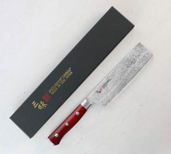 Mcusta Zanmai VG-10 Pro Flame Nóż Nakiri 16,5 cm