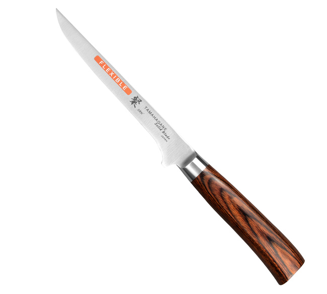 Tamahagane SAN Brown VG-5 Nóż do wykrawania elastyczny 16 cm