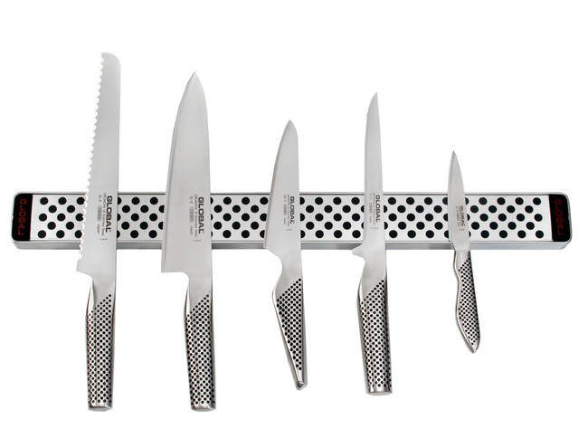 Listwa magnetyczna 51cm z 5 nożami | Global